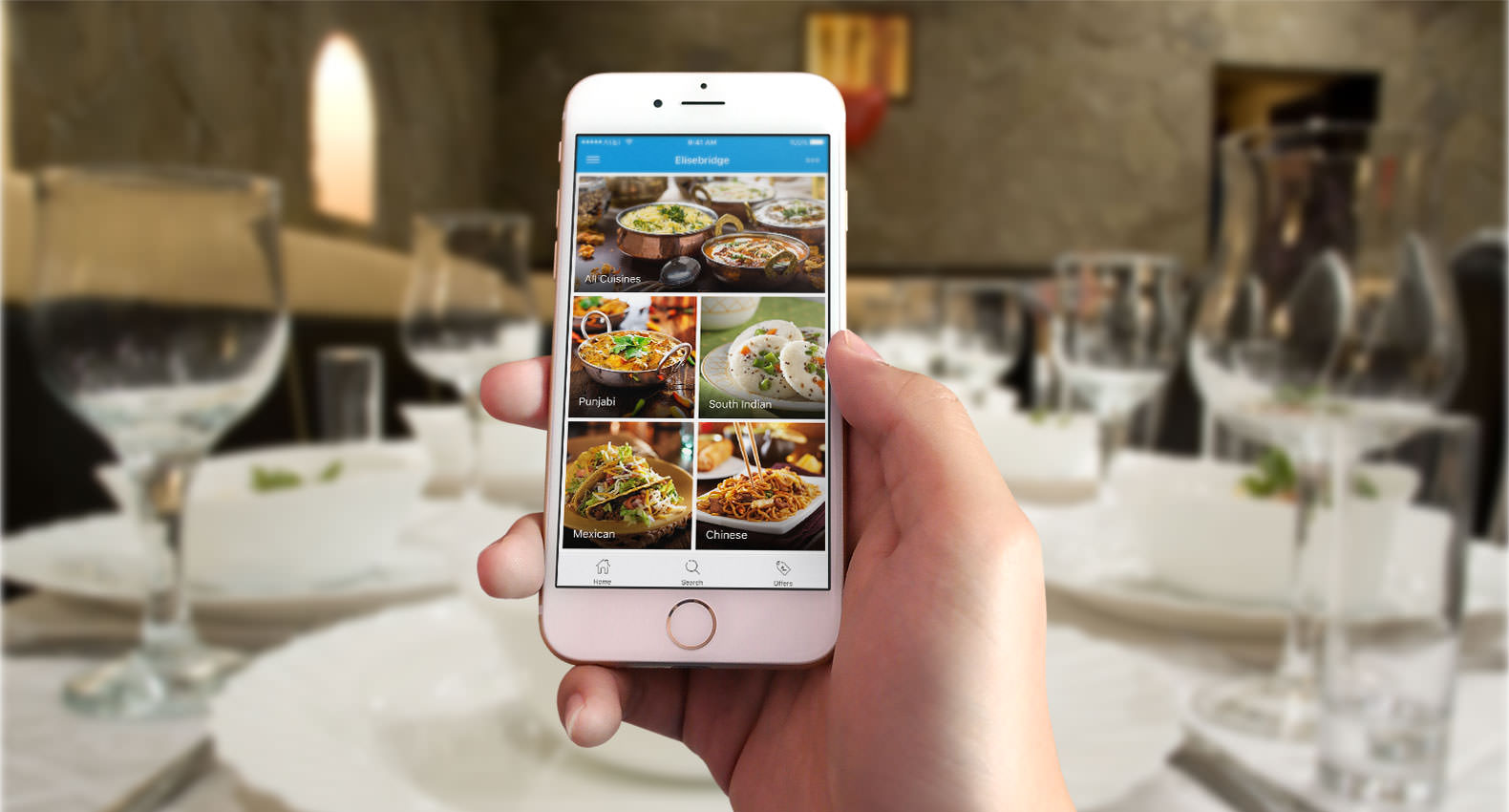 Мобильное приложение ресторана