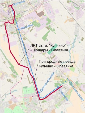 Трамвай из Купчино в Славянку доехал до станции «Проект планировки»