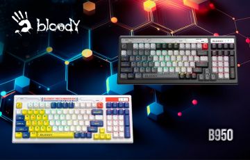 Залог победы: игровая клавиатура Bloody B950 с переключателями LK Libra