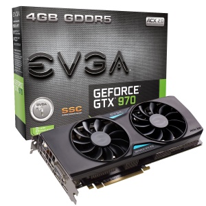 Представляем новую EVGA GeForce GTX 970 SSC: на 140 МГц быстрее, на 6% холоднее, на 33% мощнее!