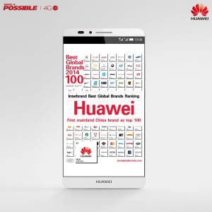 Huawei вошла в сотню лучших брендов мира по версии Top 100 Interbrand 2014 Best Global Brands