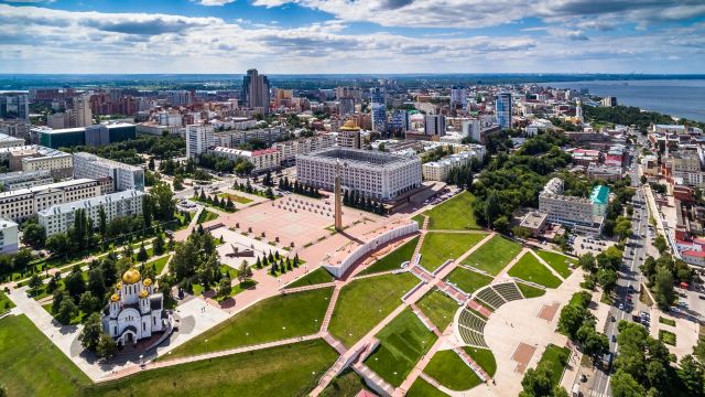 Самара: величие Волги и космическая история