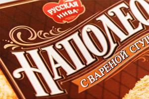 Торт «Наполеон» от «Русской Нивы» теперь выходит в новом дизайне