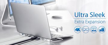 ATEN eShop Russia: Ультра-тонкая многопортовая ​​USB-C док-станция ATEN UH3234 для стильного расширения
