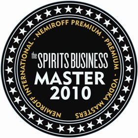 В конкурсе The Vodka Masters международный бренд Nemiroff удостоен высоких наград