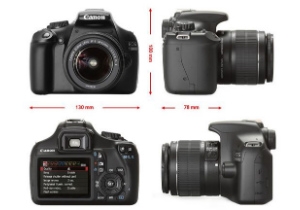 Фотокамера Canon EOS 1100D стала лидером продаж в Украине