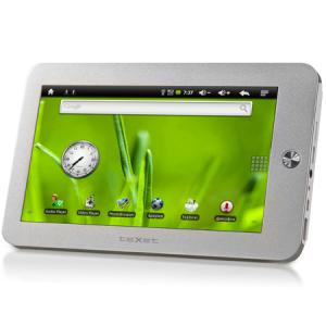 В начале 2011 года российский производитель мобильной электроники teXet представит новый планшетный компьютер teXet TM-7010 на базе операционной системы Android 2.1