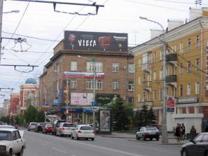 Разместить рекламный щит в Красноярске в восемь раз дешевле, чем в Иркутске