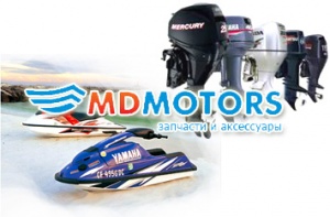 Купить запчасти для лодочных моторов и гидроциклов можно в компании MDMotors