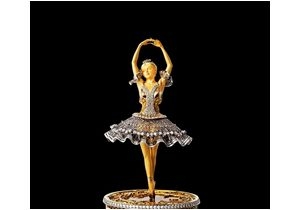 К Новому году ювелиры BonCadeau выполнят золотую статуэтку балерины с портретным сходством