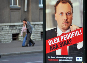 В Эстонии актер, снявшийся в рекламе, боится показываться на людях