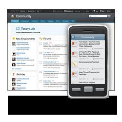 Мобильная версия Teamlab — корпоративный портал на Вашем iPhone и Android устройстве.