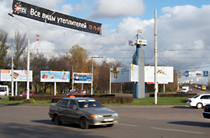 В Ярославле начнут рубить лес из рекламных щитов