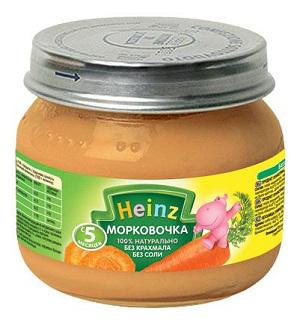 Сладкая «Морковочка» от Heinz для растущего организма