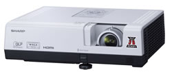 Компания Sharp начала поставки в Россию новых широкоформатных видеопроекторов PG-D3050W и PG-D3550W