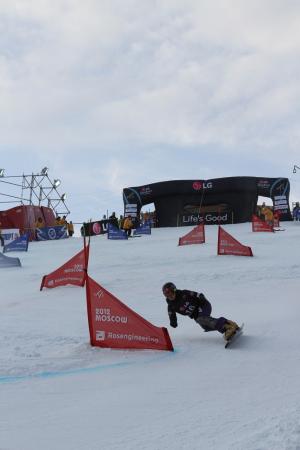 Московский этап Кубка мира LG FIS по сноуборду в параллельном слаломе