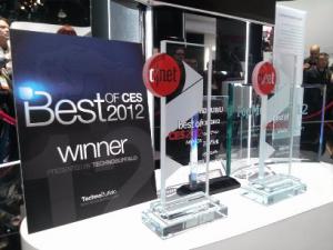 LG Electronics получила на международной выставке CES-2012 серию наград