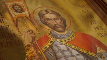 Иконы святого Александра Невского для морской пехоты РФ освятили в Санкт-Петербурге
