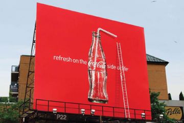 РА и Coca-Cola придумали очень интересную рекламу