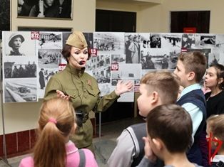 Росгвардия провела патриотическую акцию в Томской области