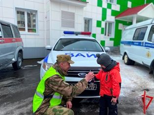 В Томской области инспекторы ВАИ Росгвардии рассказали детям о правилах дорожного движения