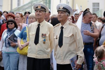 В Нижнем Новгороде состоялось празднование Дня военно-морского флота