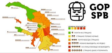 В Петербурге составили «гоп-карту» самых опасных районов