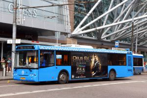 TMG подвел итоги первых месяцев размещения рекламы на «синих» автобусах в Москве