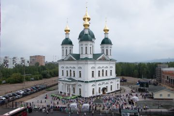 Православные волонтеры «Союза Маринс Групп» оказали помощь в освящении храма в Нижнем Новгороде