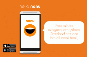nanu -- революционное приложение для бесплатных звонков – расширяет спектр предоставляемых услуг запуском нового приложения iOS и улучшенной версии для Android
