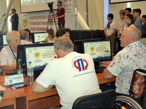 В Новосибирске прошел VI Всероссийский Чемпионат по компьютерному многоборью среди пенсионеров