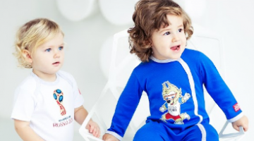 Российской компанией будет выпущена коллекция детской одежды к Чемпионату мира по футболу FIFA 2018 в России™