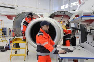 Ангар для ремонта самолётов авиаперевозчика Рэд Вингс был запущен в аэропорту «Жуковский»