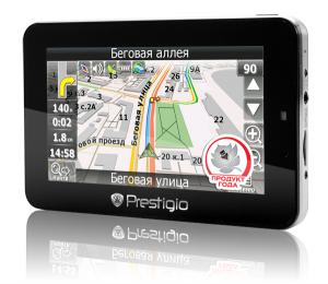 Prestigio запускает серию имиджевых GPS-навигаторов