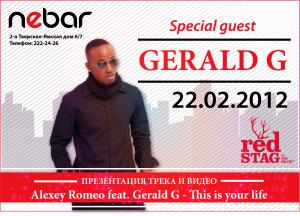 Презентация трека и видео Alexey Romeo feat. Gerald G - This is your life | 22 февраля | Nebar