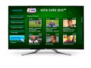 LG первой на российском рынке SMART TV запускает приложение «Sportbox.ru: EURO-2012»