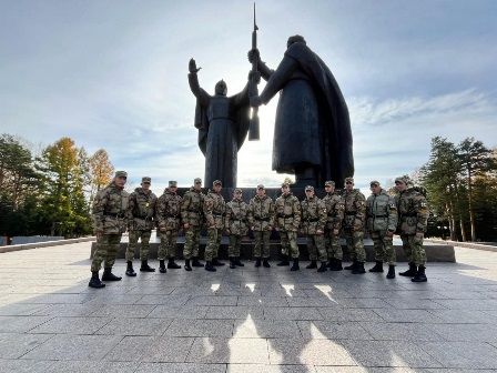 Курсанты Новосибирского военного института Росгвардии проходят стажировку в Северском соединении Росгвардии