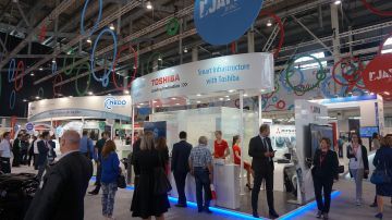 Компания Toshiba представила на ИННОПРОМ 2017 перспективные технологии и рассказала об успехах своих проектов в России