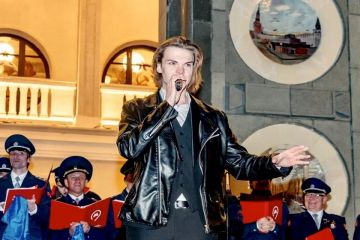 Семен Якубов принял участие в акции «Синий платочек Победы»