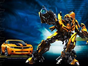 Новую машину Chevrolet разрекламировал трансформер Bumblebee