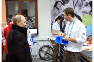 Владимир Путин посетил мастерскую ОТТО БОКК в Сочи