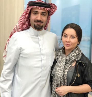 Анна Агранович посетила медицинский центр в Бахрейне