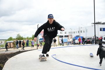 Курская АЭС: около 10 миллионов рублей выделил Фонд «АТР АЭС» на строительство скейт-парка в Курчатове