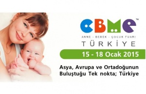 28-я Стамбульская  Международная выставка товаров для детей, новорожденных и будущих матерей CBME Turkey откроет свои двери в январе 2015