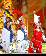 Юбилейный концерт музыкального детского театра "Домисолька" в Кремле