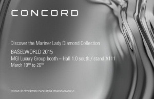 Компания Concord представляет Mariner Lady Diamond и новую модель C1 Tourbillon