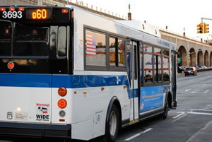 Нью-Йоркские автобусы будут демонстрировать контекстную рекламу