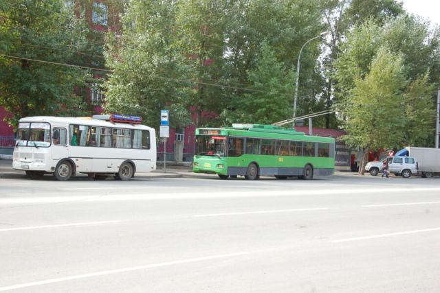 Доля муниципального транспорта в Новосибирске выросла до 30 процентов