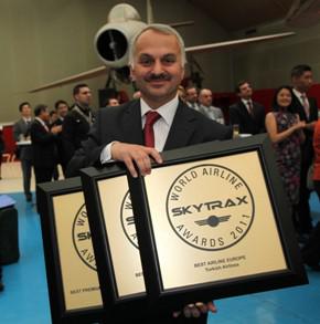 «Турецкие Авиалинии» были признаны  «Лучшей авиакомпанией Европы»