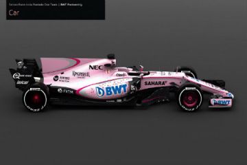 Красота в розовых тонах –  BWT подписывает соглашение о партнерстве с Sahara Force India